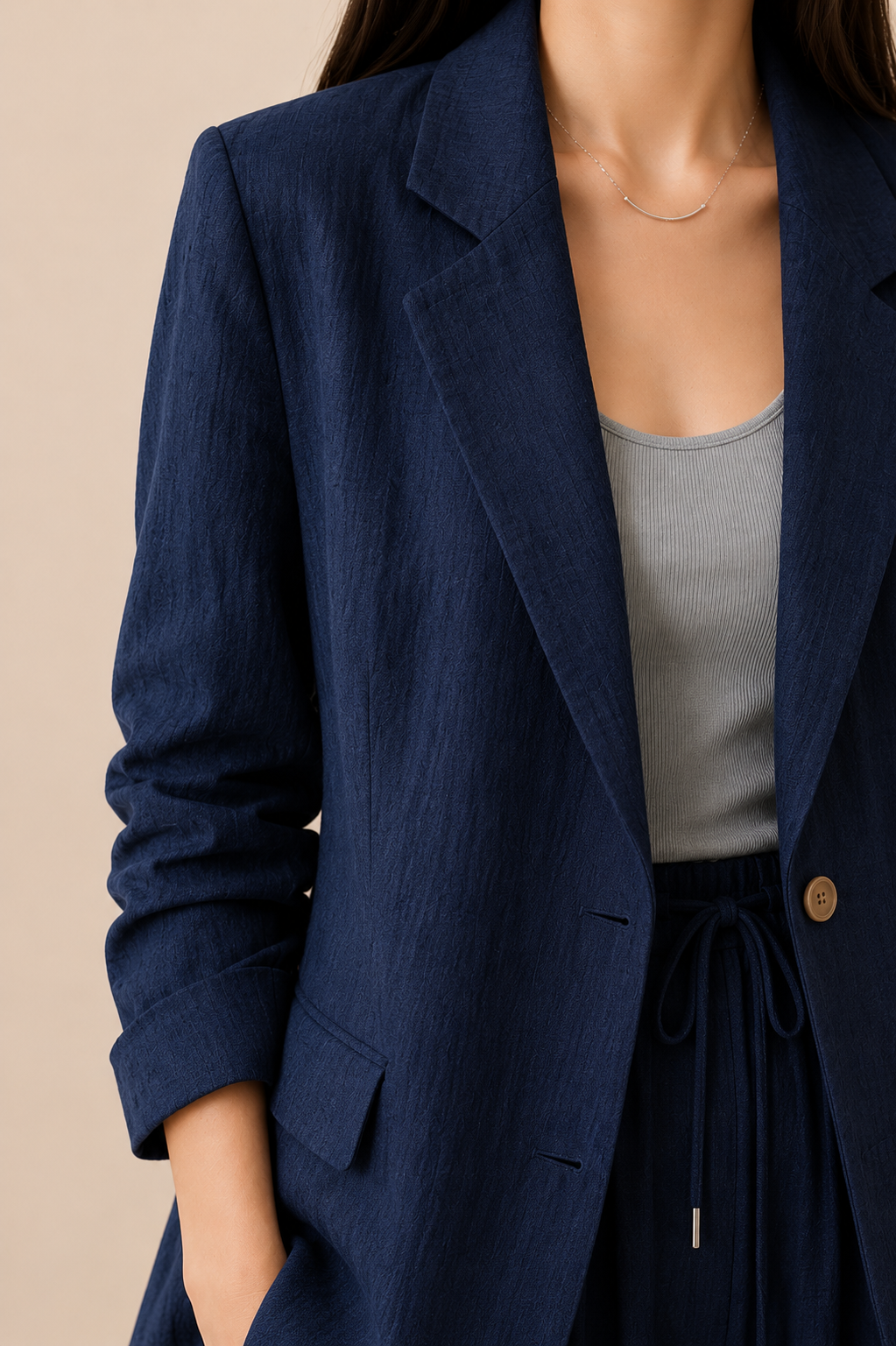 Effortless Elegance Tencel Suit Set