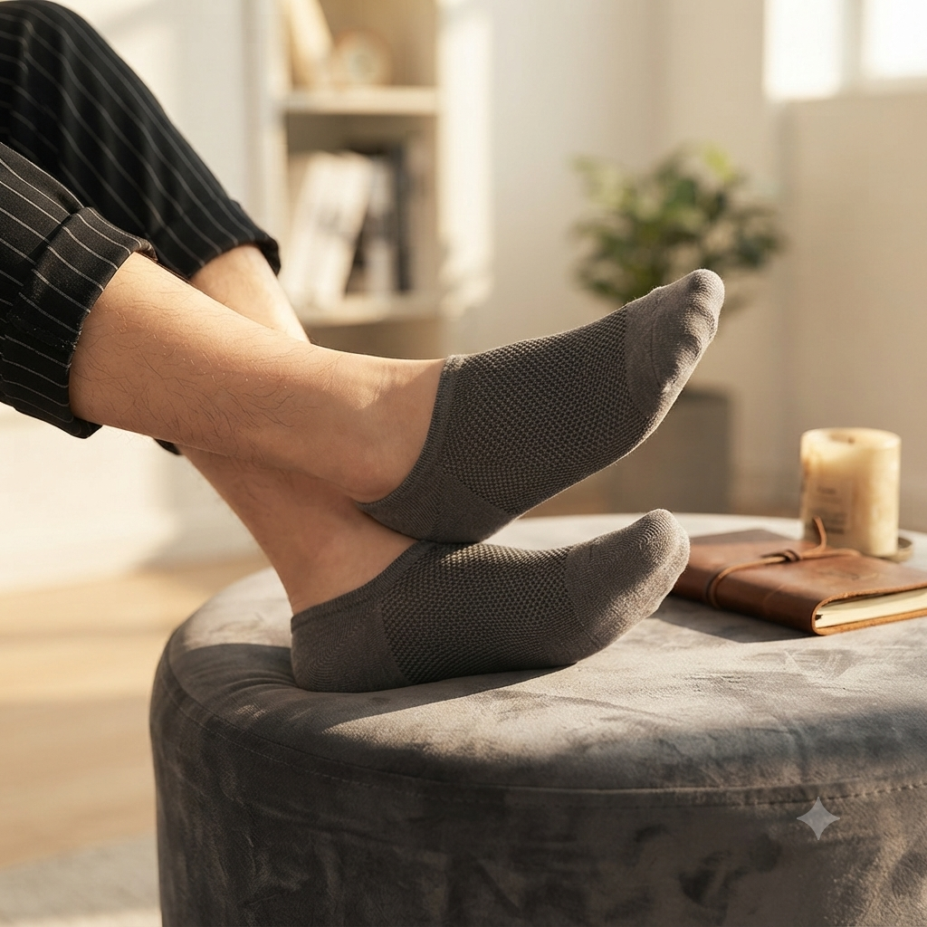Men’s Bamboo Everyday No-Show Socks Pack of 10