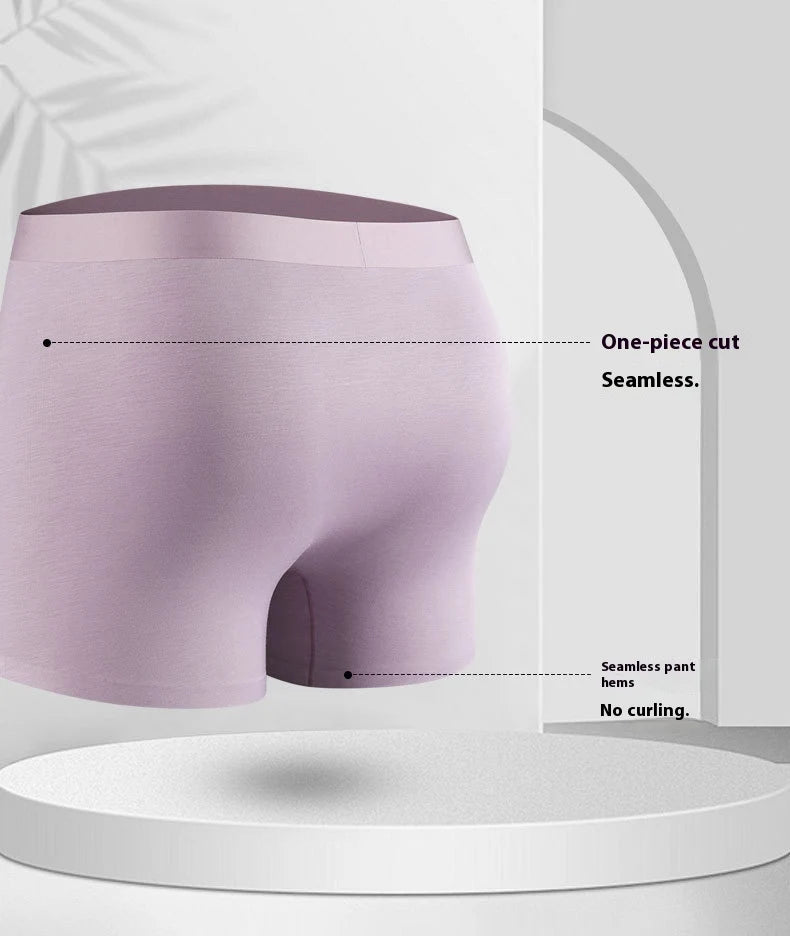 Men’s Bamboo Seamless Boxer Briefs Pack of 7